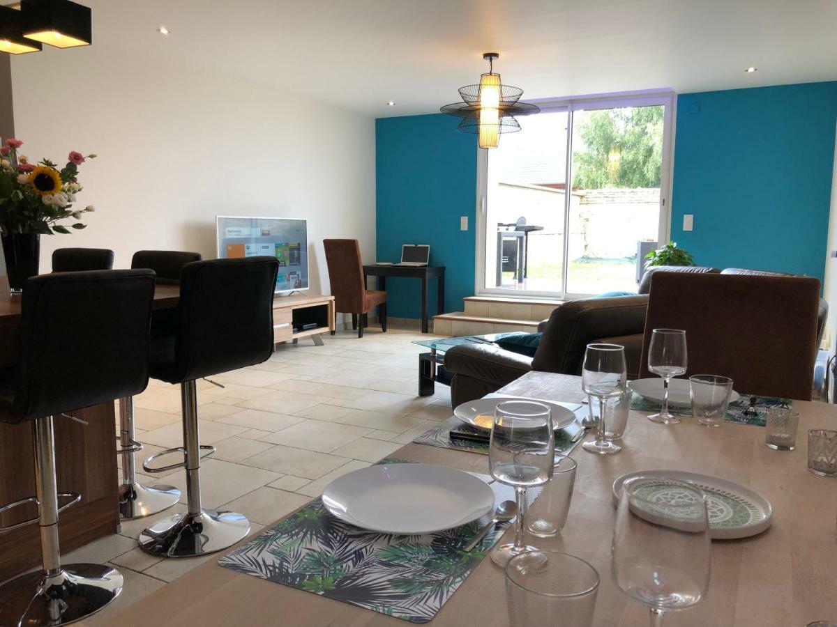 La Lumineuz Au Coeur Des Plages Du Debarquement Ferienhaus Creully sur Seulles